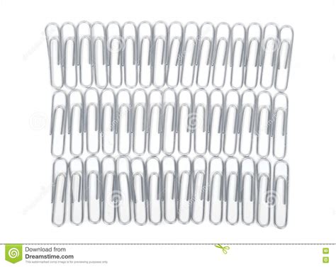 Metal Paper Clips Stock Photo Image Of Stationery Accessory 78232300