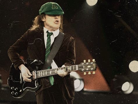 Angus Young Pumpkin Stencil