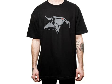 Animal Bikes Classic Griffin T Shirt Black Kunstform Bmx Shop
