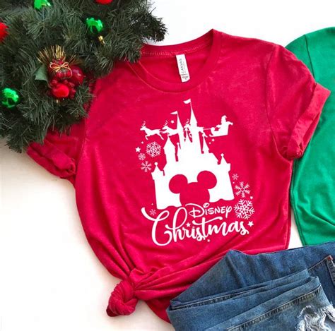 Disney Christmas Shirt Disney Christmas Shirts Disney | Etsy in 2021