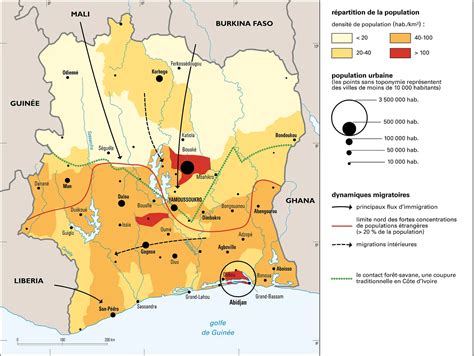 Côte d Ivoire population Média Encyclopædia Universalis