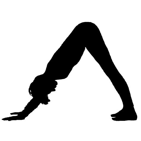 Yoga Silhouette Clipart Best