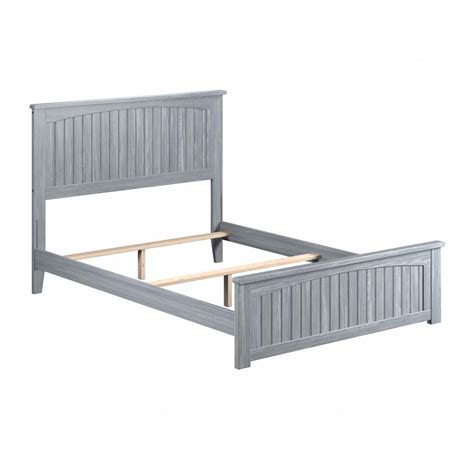 Atlantic Furniture Nantucket Twin Bed With Matching Footboard In