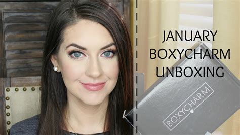 January 2016 Boxycharm Unboxing Youtube
