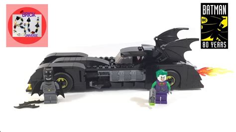 Lego Batman Batmobile La Poursuite Du Joker 76119 Review Youtube