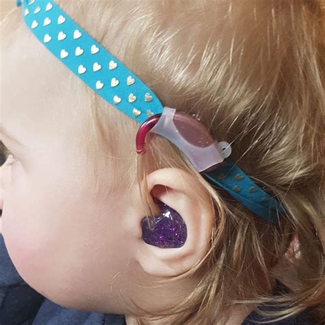 Hearing Aid Baby Headband Hearing Aid Headband With Bow Etsy Uk