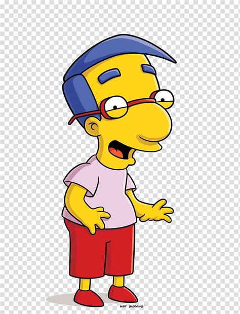 Free Download Simpson Character Illustration Milhouse Van Houten