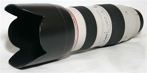 Filecanon Ef 70 200mm F28l Lens With Hood Wikipedia The Free