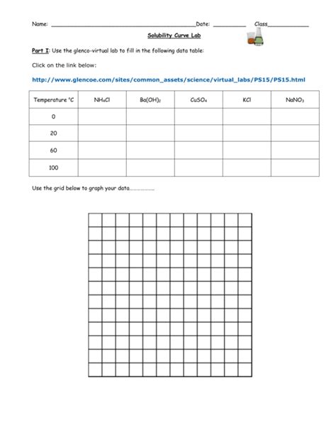 Solubility curves free chemistry worksheet with questions and from solubility curves worksheet answers , source: Solubility Curve Practice Problems Worksheet 1 — db-excel.com