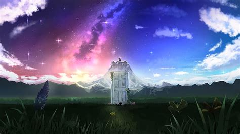 Online Crop HD Wallpaper Suzume No Tojimari Anime Landscape Field