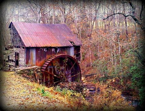 Barn With Water Wheel Water Wheel Water The Great Outdoors
