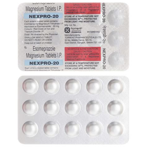 Nexpro 20 Strip Of 15 Tablets Health And Personal Care