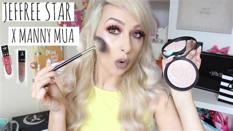 Jeffree Star Cosmetics X Manny Mua Collab Unboxing And First