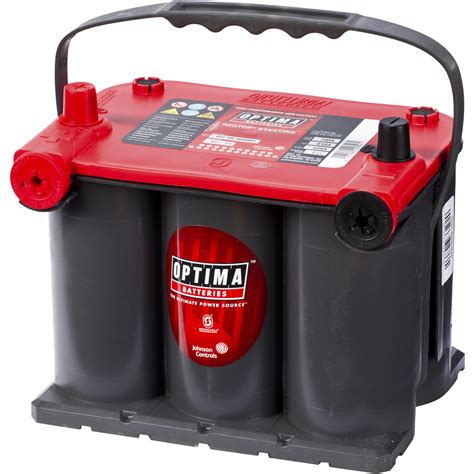 Batería Optima Redtop Rtu 37 Agm 12v 44ah 44730a 237x172x168mm