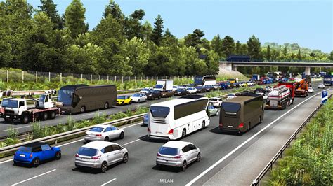 Brutal Traffic Euro Truck Simulator Mod YouTube
