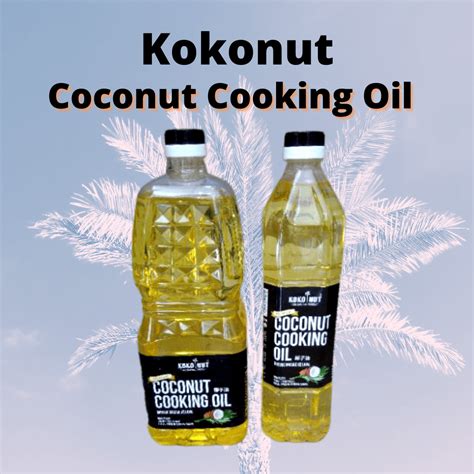 Ml Kokonut Coconut Cooking Oil 椰子油 素乐派 I Vegetarian