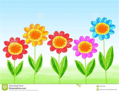 Desenhos De Flores Coloridas Para Imprimir Coloring City