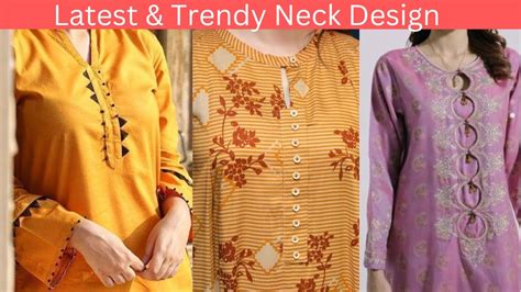Latest Neck Design For Girls Stylish Neck Design Trendy Neck Design Worldwide Dresses