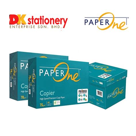 Paper One A4 75gsm 70gsm Copier Paper 500s I 5 Reams Box Shopee