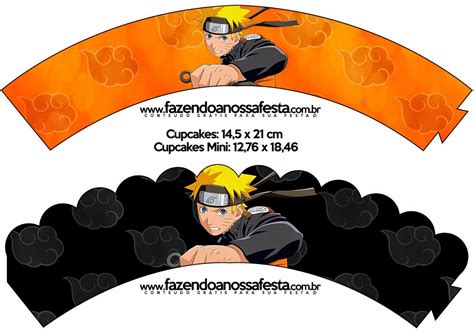 Naruto Imprimibles Gratis Para Fiestas Naruto Birthday Party