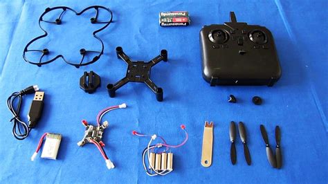 Diy Build A Drone Kit Flight Test Review Youtube