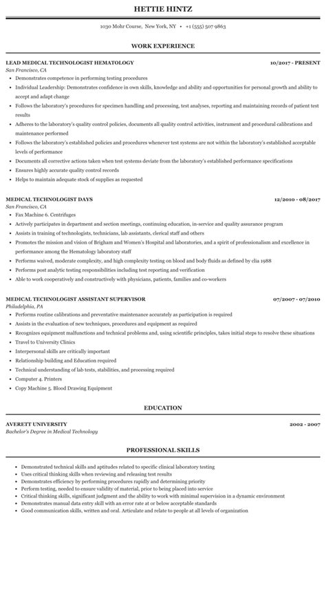 Ensure compliance with government requirements, hospital policies and laboratory procedures, including maintaining the cleanliness of lab equipment, instruments and work. Cv Template For Medical Laboratory Technician - Find the ...