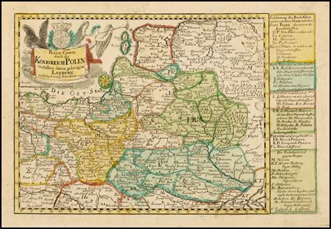 Old World Map Of Poland