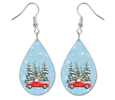 Teardrop Earring Design Perfect For Sublimation Sublimation