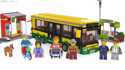 Lego City 2017 Bus Station Build And Review