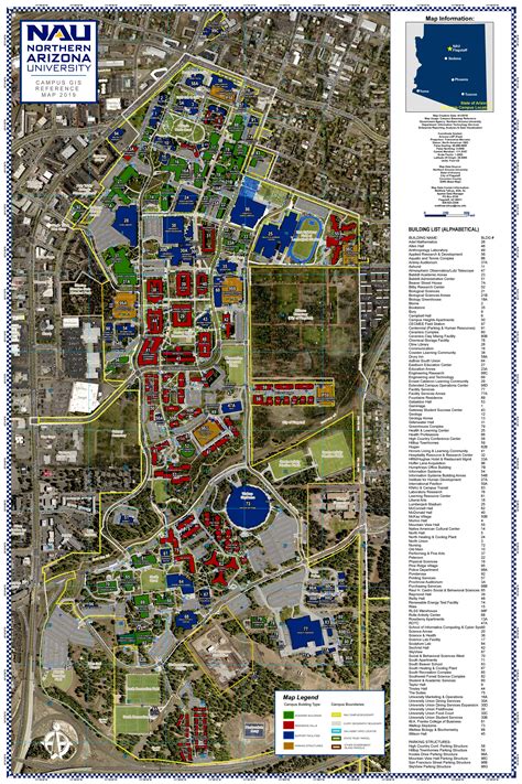 University Of Arizona Campus Map PDF