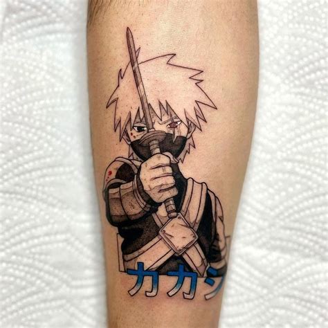 Otaku Tattoo Anime On Instagram Hatake Kakashi Art By Neko Ttt Otaku Tattoo