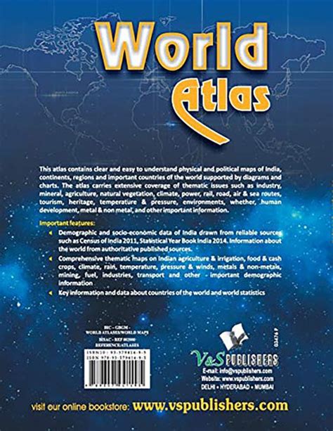 World Atlas Government Approved Maps Of India And The World Editorial