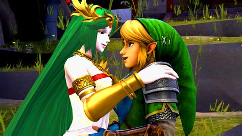 Palutena X Link By Kongzillarex619 On Deviantart