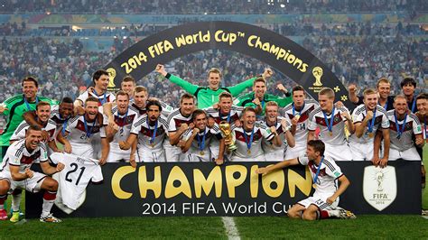 History Of The World Cup 2014 Germany And Argentina Together Again