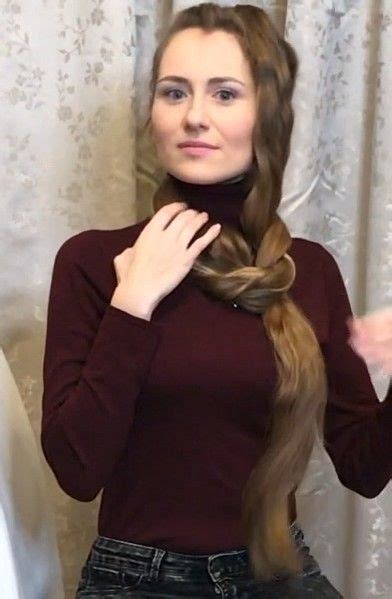 VIDEO Beautiful Katerina RealRapunzels Long Hair Models Long Hair Styles Long Hair Ponytail