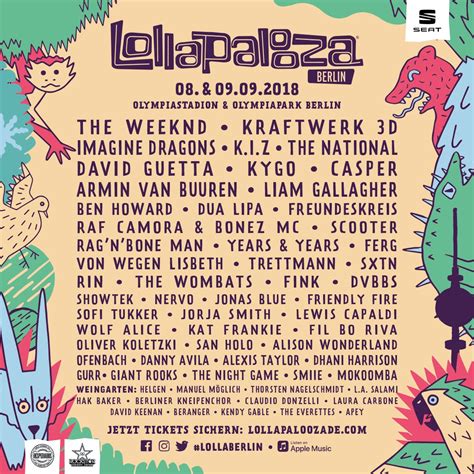 Lollapalooza Berlin Lineup Grooveist