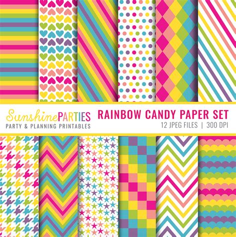 Get Your 65 Free Digital Papers Sunshine Parties