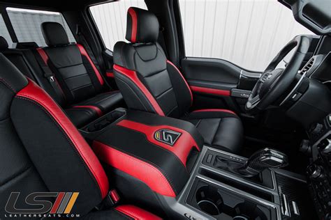 2017 ford f-150 raptor interior by leatherseats.com