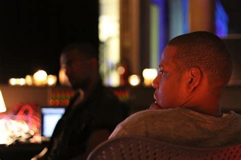 Jay Z And Kanye West Watch The Throne Session Photos Por Homme