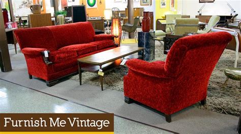 These comfortable sofas & couches will complete your living room decor. Vintage Red Velvet Sofa and Chair Living Room Set