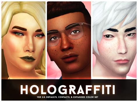 Pleyita After Dark And Holograffiti Eyes Sims 4 Downloads