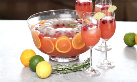 Holiday Punch With Festive Ice Ring Recipe With Video Tipbuzz