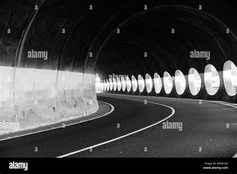 Road In Tunnel Stock Photo Alamy