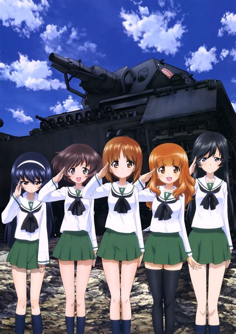Akiyama Yukari Isuzu Hana Nishizumi Miho Panzerkampfwagen Iv Reizei