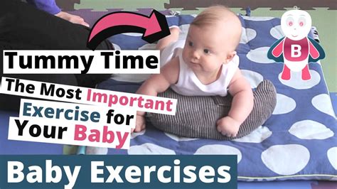 Tummy Time Exercises 0 3 Months 👶 ️ Baby Playtime Exercises Baby