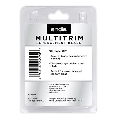 Cutit de rezerva pentru trimmer-ul Andis Multitrim, size 10, 24590