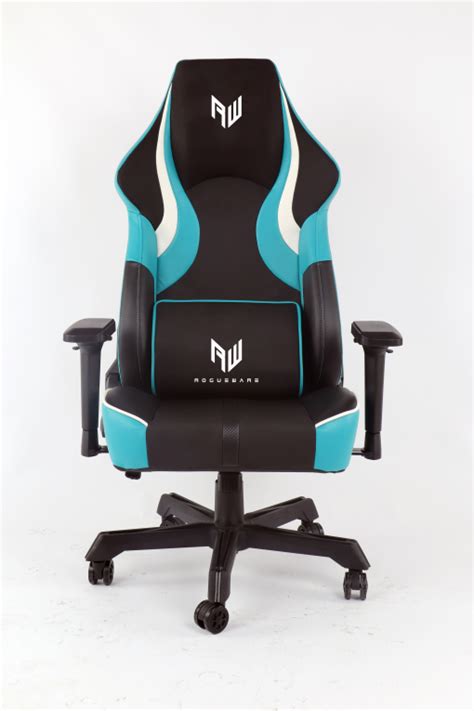 Rogueware B 9305 Series Black Blue Gaming Chair Rockin It