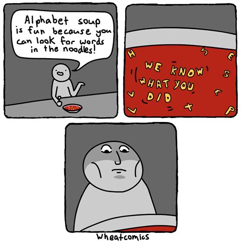 Alphabet Soup Wheat Comics