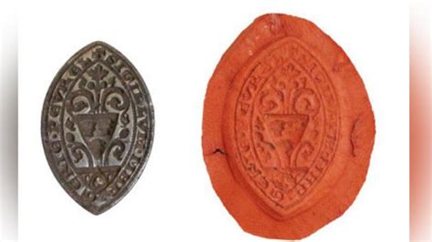 Silver Signature Medieval Seal Brings A Womans Life To Light