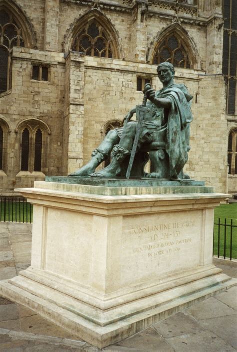 Sagen Und Legenden Statue Of Constantine The Great At York Minster